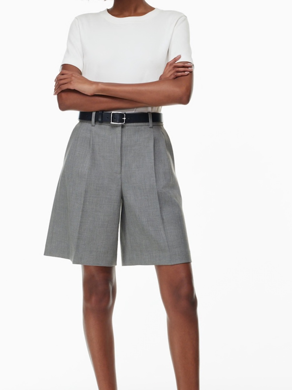 Babaton Pleated Bermuda Short